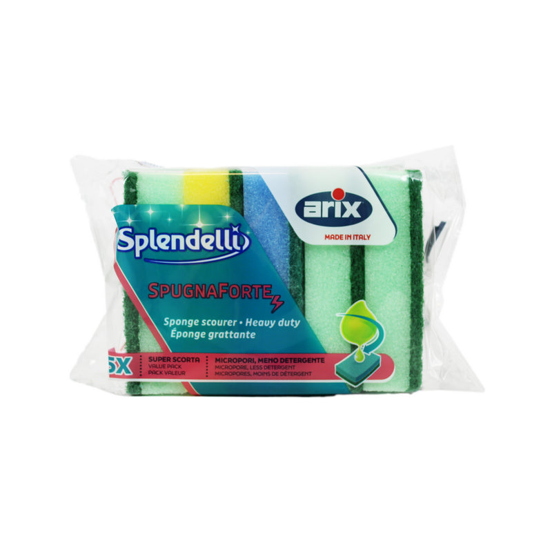 Set mit 5 farbigen Arix-Schleifschwämmen