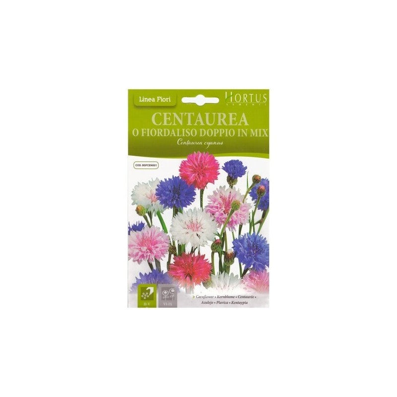 Centaurea o aciano doble mezcla DB