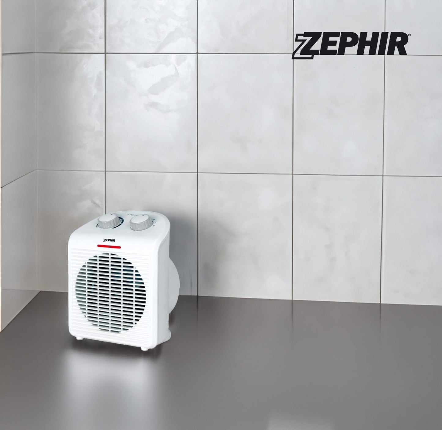 Termoventilatore da pavimento. 2000w con termostato regolabile