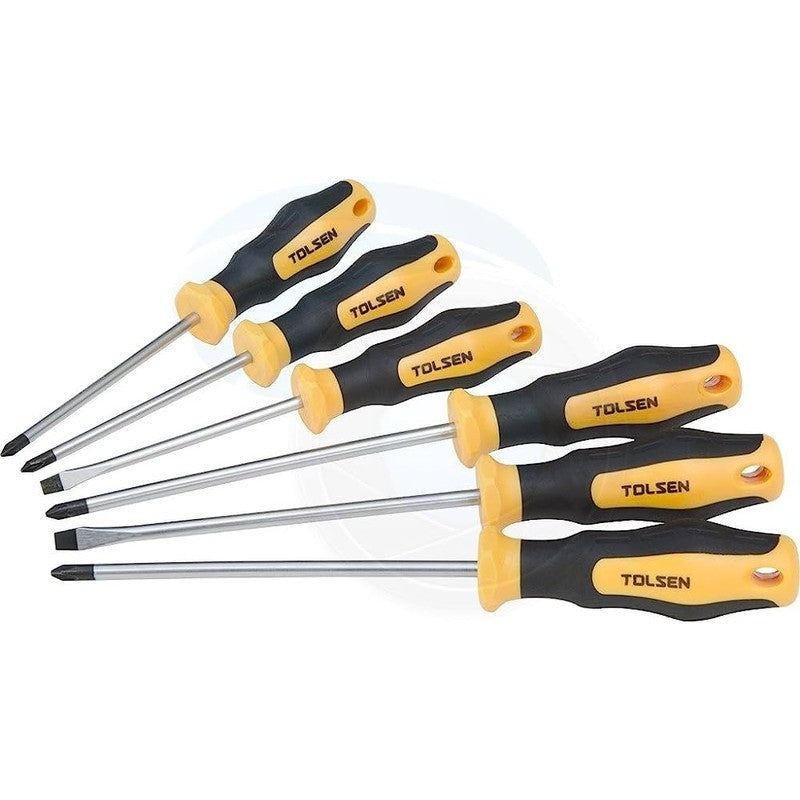 6-teiliges gemischtes Schraubendreher-Set