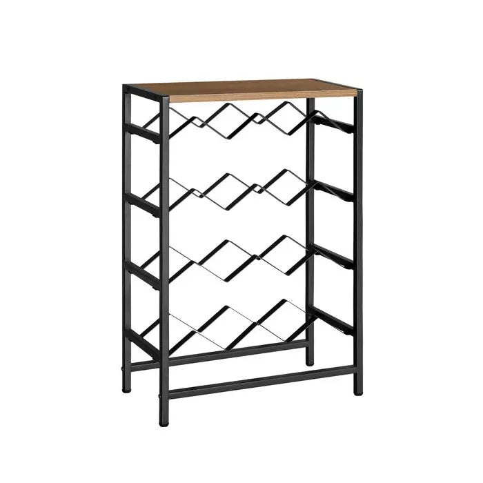 Grancru wine cellar in metal and wood 48x24x70 cm