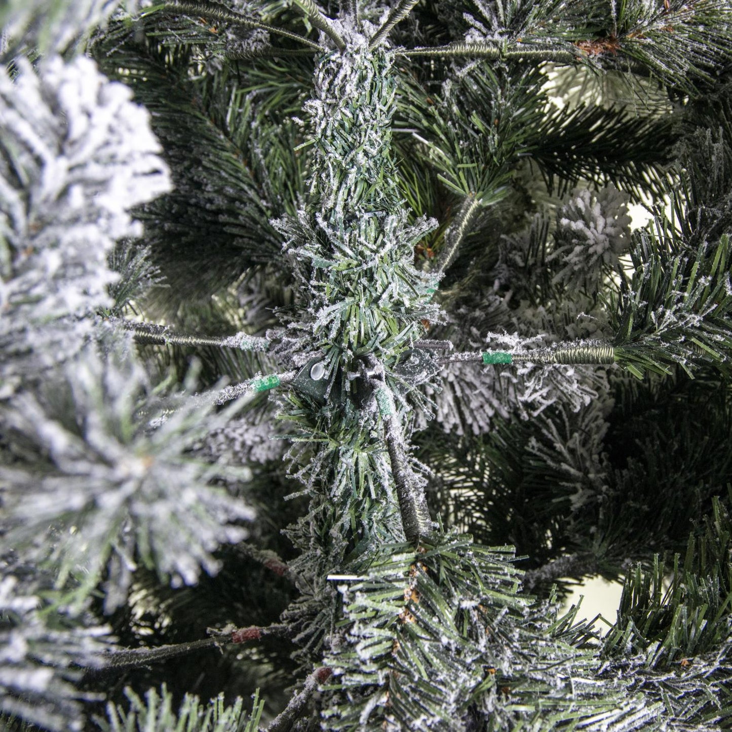 Albero Gennargentu innevato verde 1713 rami cmø148h240