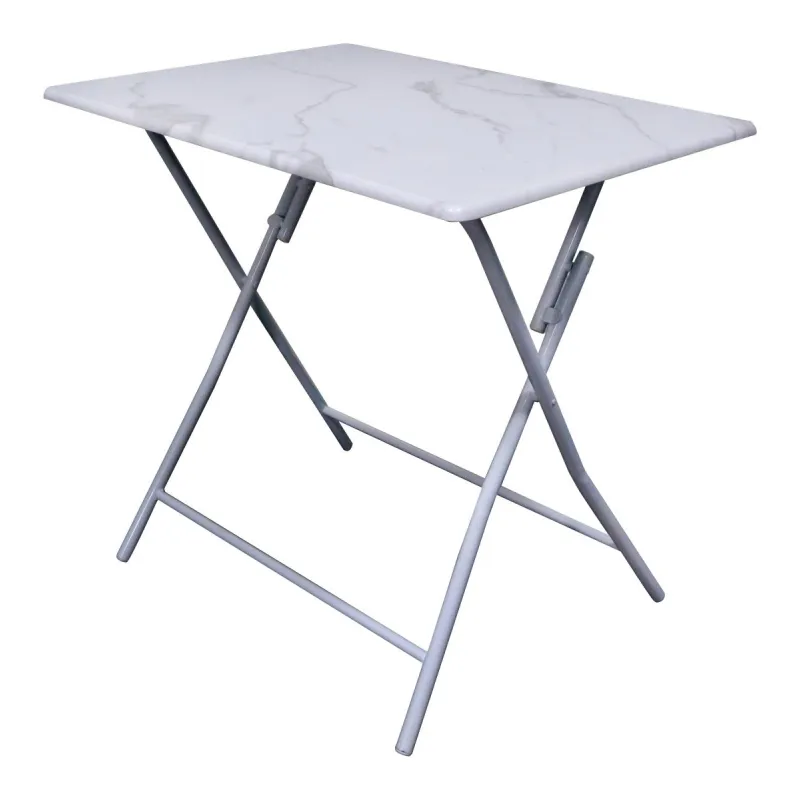 Tavolo pieghevole Cor bianco 80x60x75 cm