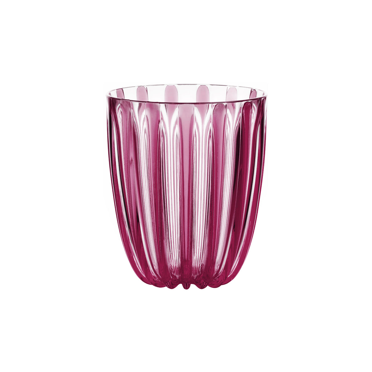Dolcevita niedriges rotes Glas 350 cc
