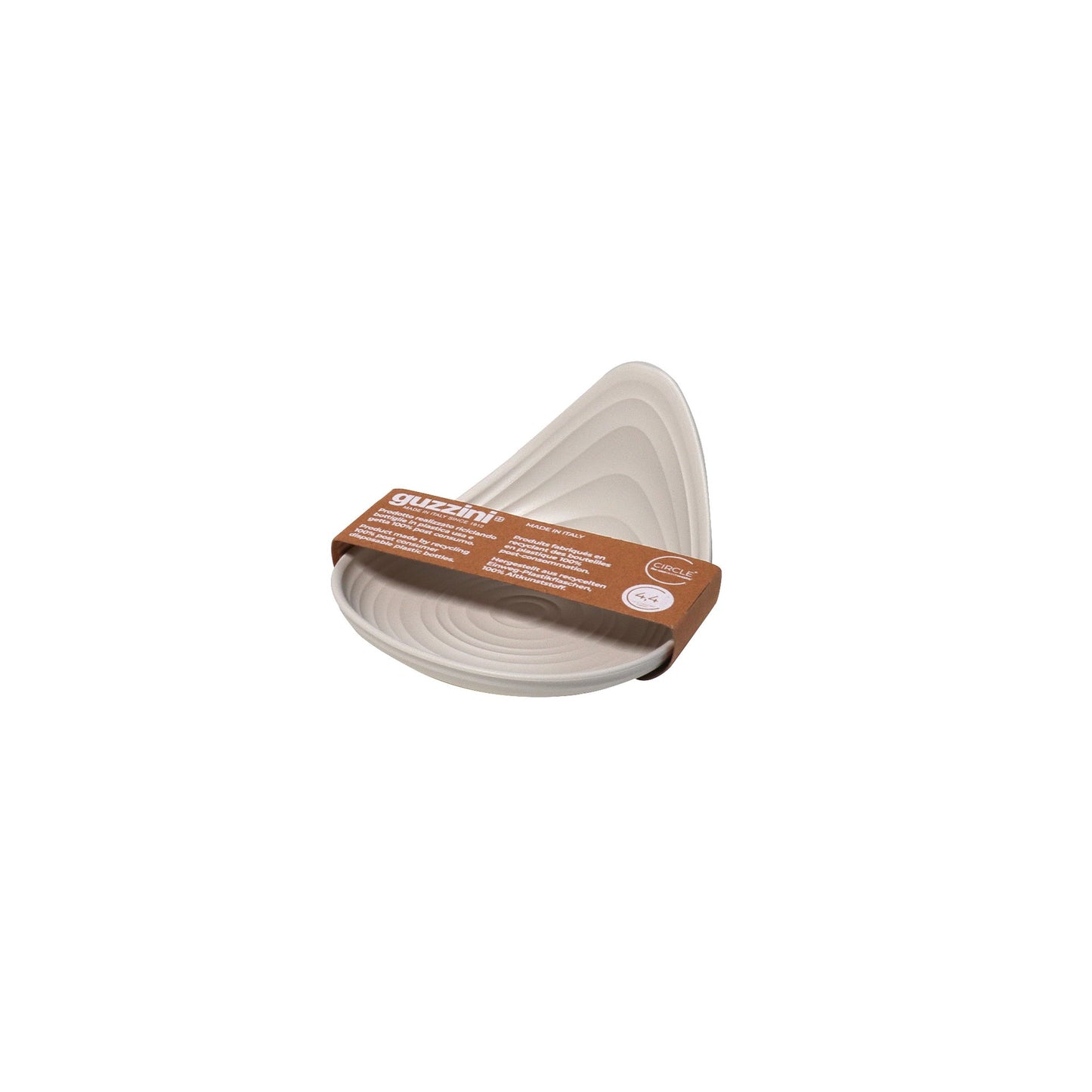 Set of 2 Tierra snack holders 12.3 x 12 x h 7.3 cm
