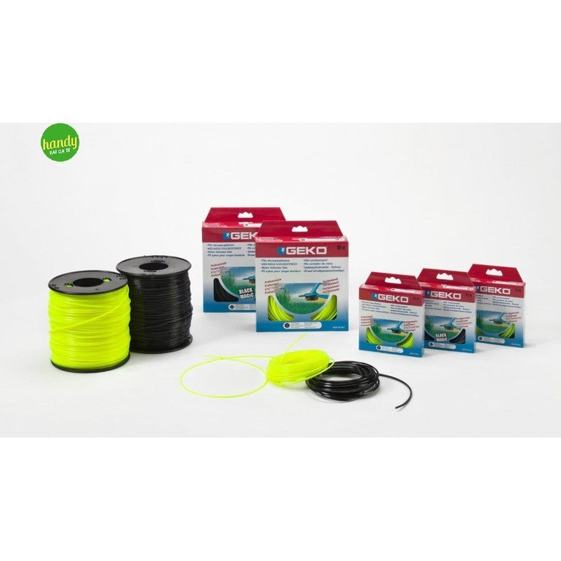 Square nylon brush cutter line 2.7 mm x 10 m