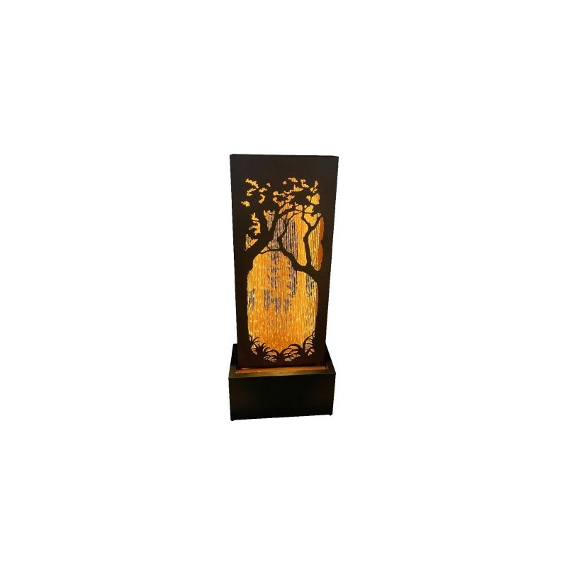 Fontana natalizia con LED da esterno cm 25 × 50 × 123 h