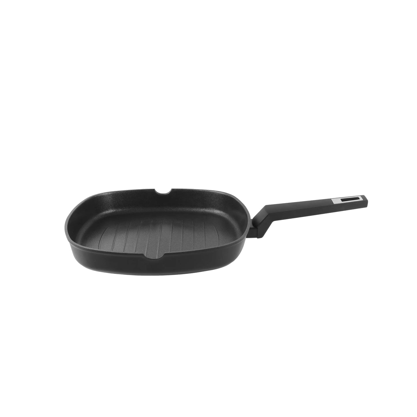 Parrilla de aluminio forjado antiadherente 28x28 cm