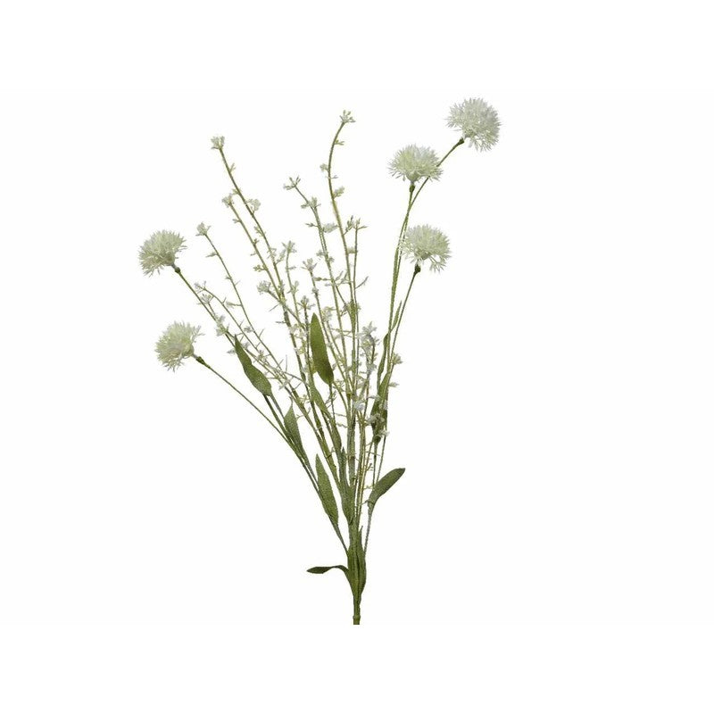 Mazzo di margherite artificiali color crema H60 cm