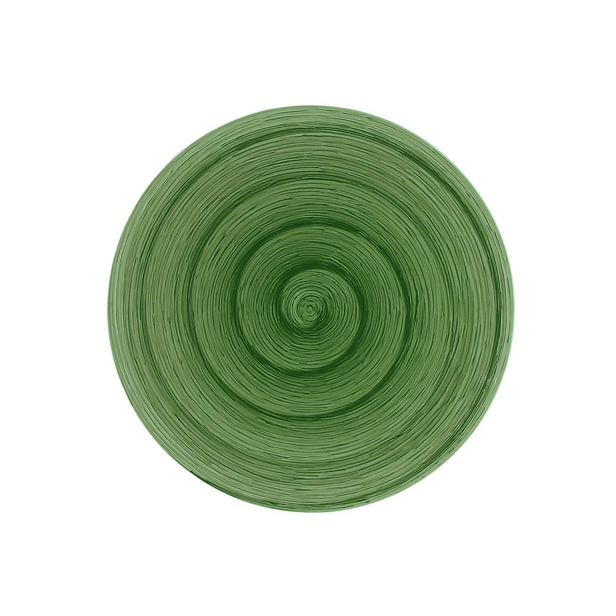 Plato llano Emerald Memento de cerámica pintada a mano Ø 27,5 cm