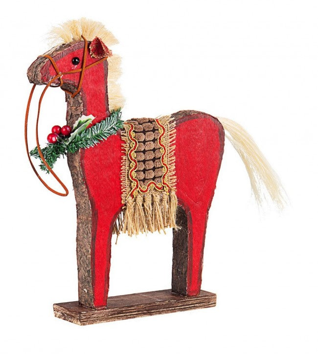 4x Cavallino Tradition Stand Rosso H32