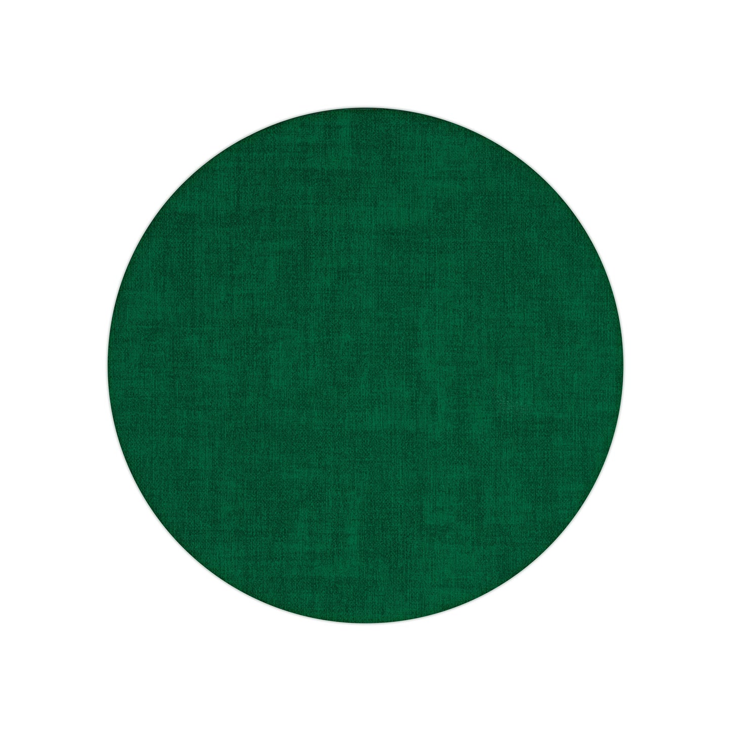 Tovaglietta tonda double face Ø38 cm verde smeraldo