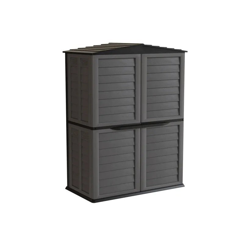 Casetta da giardino modulare cm 151x83x200h in polipropilene rigenerato