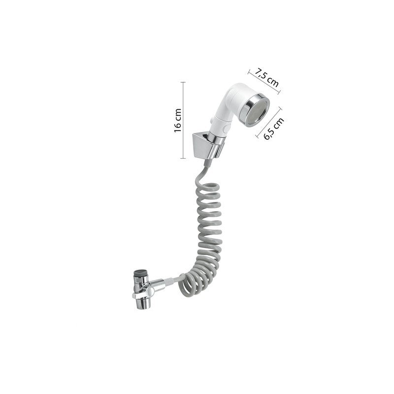 Kit doccetta per lavabo Easy 07 bianco 16 x 6,5 x 7,5 cm