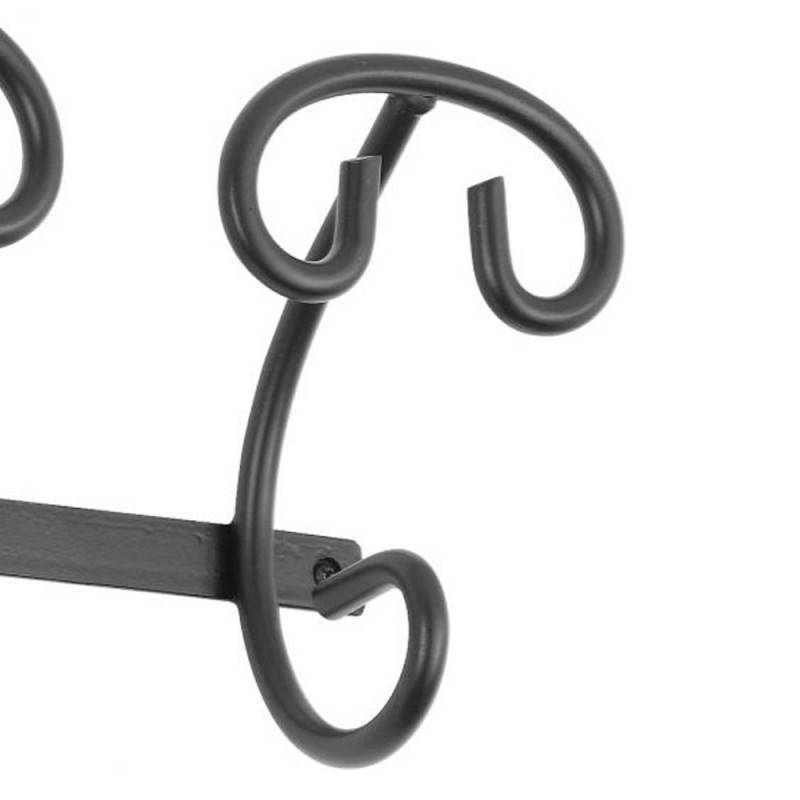 Perchero doble de forja Serie Siena.