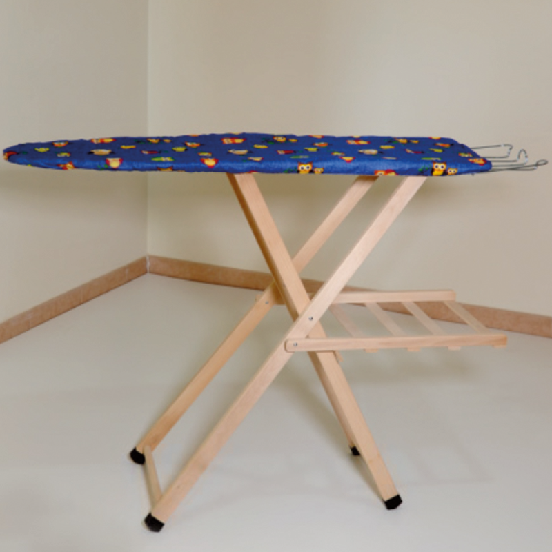 Tabla de planchar de madera dama