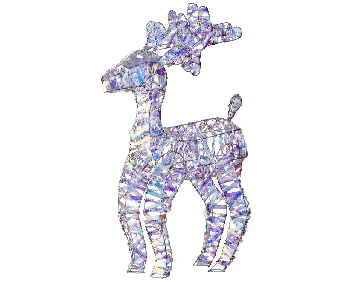 Cold White Led Renna 12x35x60 cm