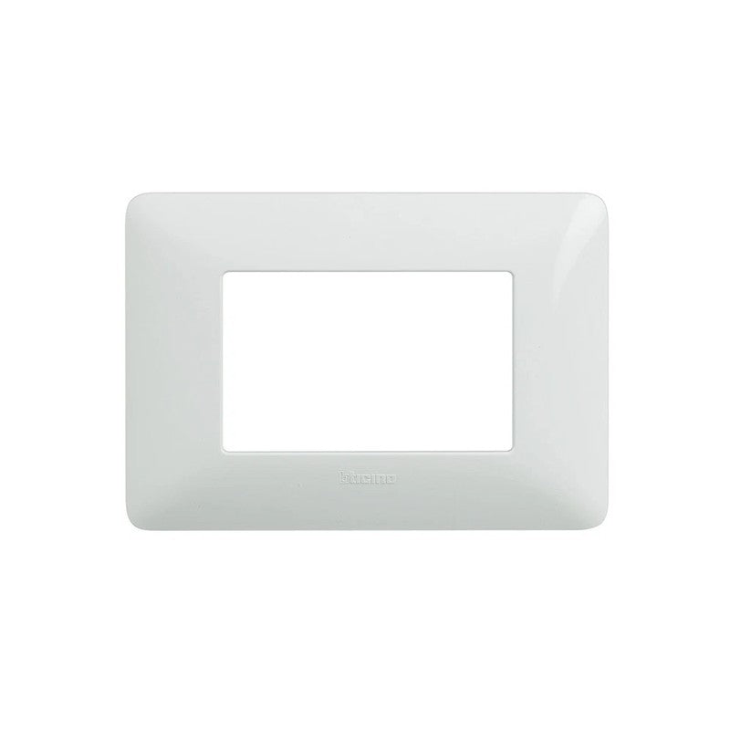 Placca 3 moduli matix bianco