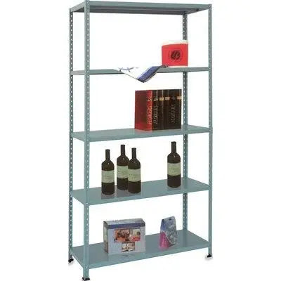 Scaffale in metallo 5 ripiani cm 100x40x186 h