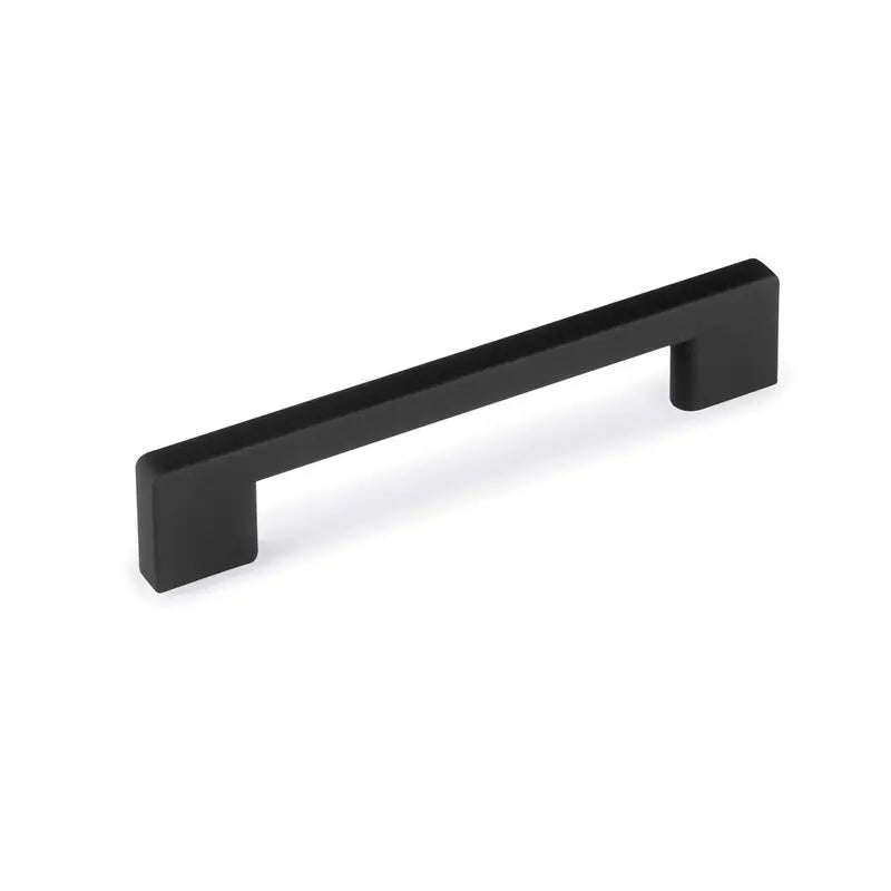 Tirador para mueble Stockholm L 150 mm, distancia entre ejes 128 mm, ABS, pintado negro