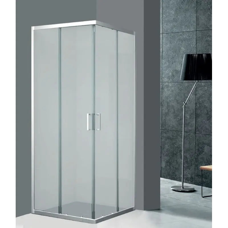 Box Doccia ALIUS CROMO angolare cromo