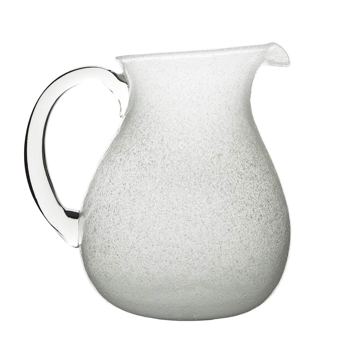 Jarra blanca transparente Memento Originale jarra de vidrio soplado 1,6 L