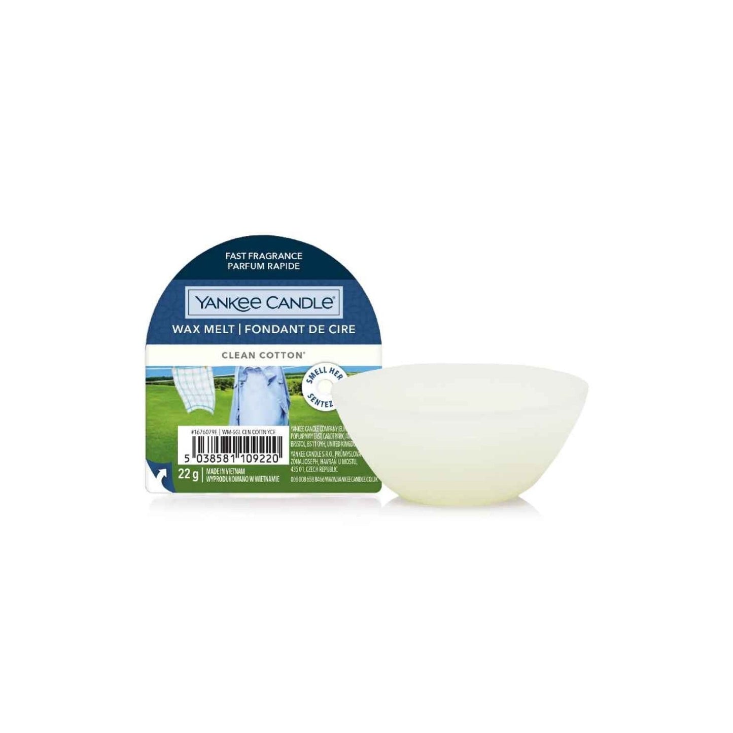Cera perfumada Clean Cotton