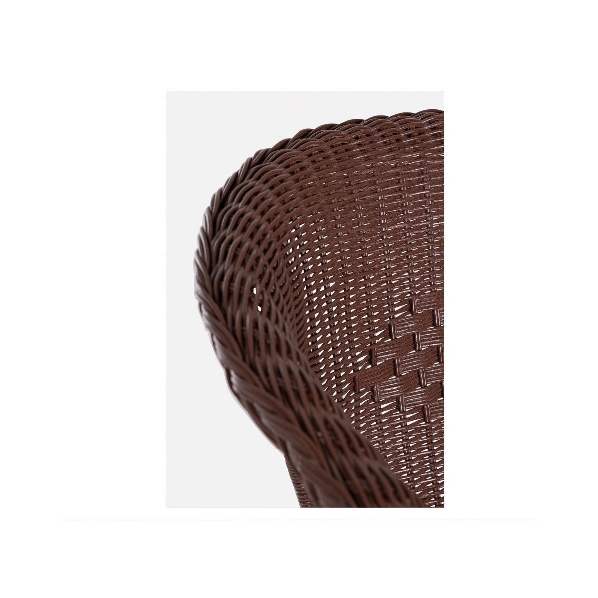 Bizzotto Ruby-Sessel aus Rattan mit Korbgeflecht, 58 x 61 x 74 h cm