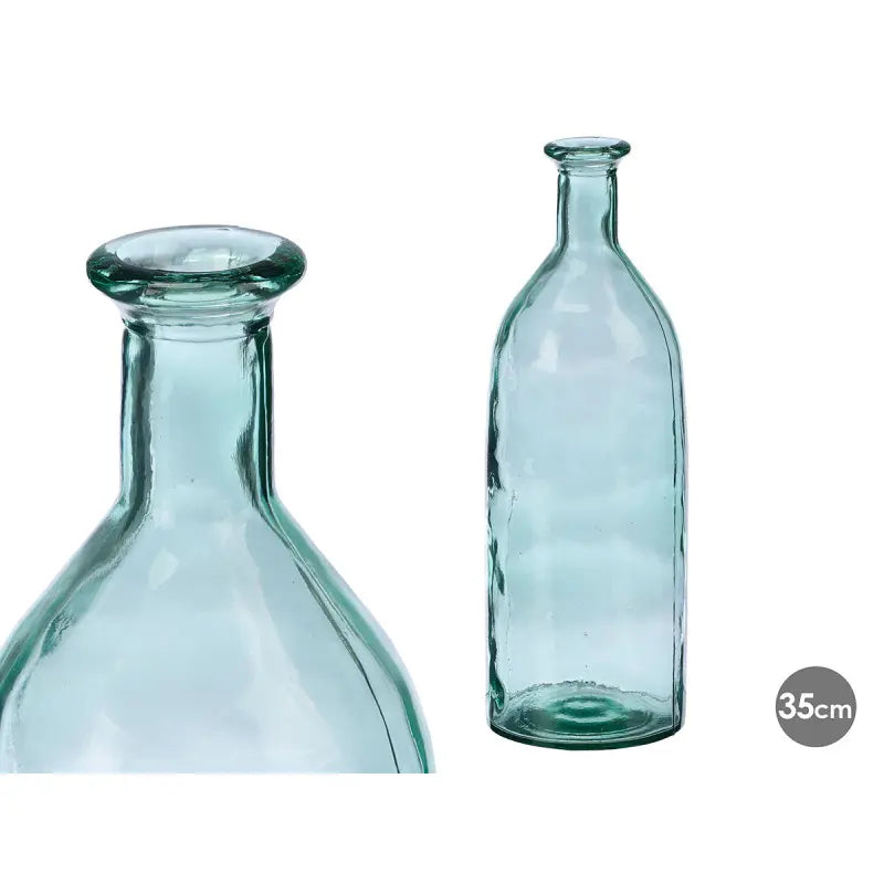 Dekorative Glasflasche Ø 12 x 35h