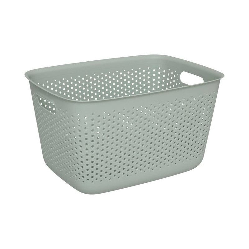 Multipurpose plastic bin Tila Salvia 17 L