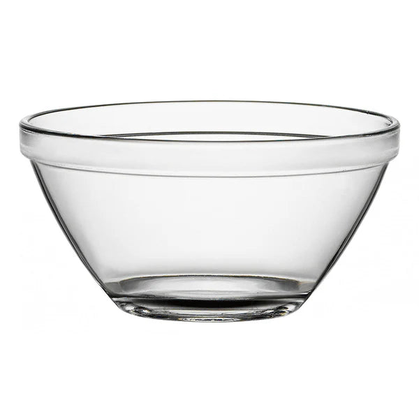 Salatschüssel aus Pompeji-Glas, 20 cm