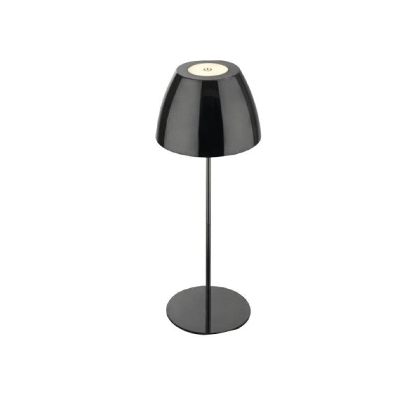 Serina LED table lamp 200lm 2700k black chrome