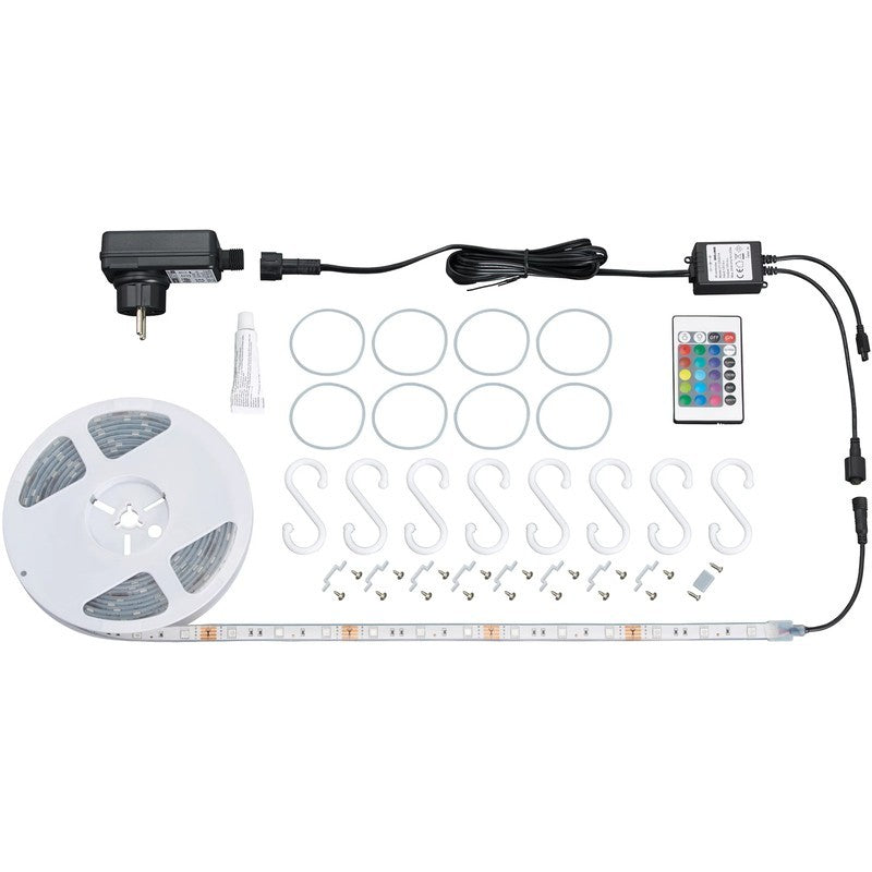 Briloner Tira LED exterior 5 metros RGB IP44