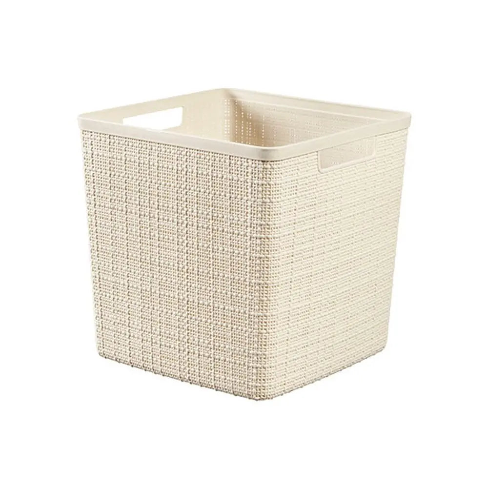 Keter Cesta Yute Cube blanco 5l cm 28x28x27 h