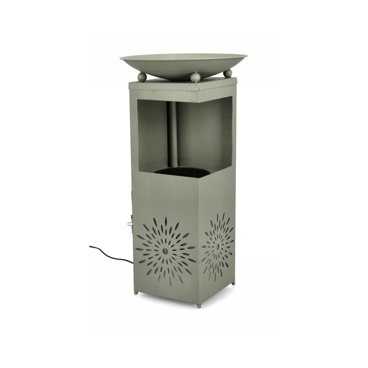 Fuente Yuki Bizzotto verde 40,5 x 40,5 x 78h cm