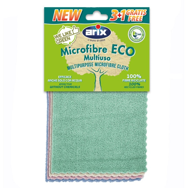 Paño de microfibra multiusos Arix 3+1