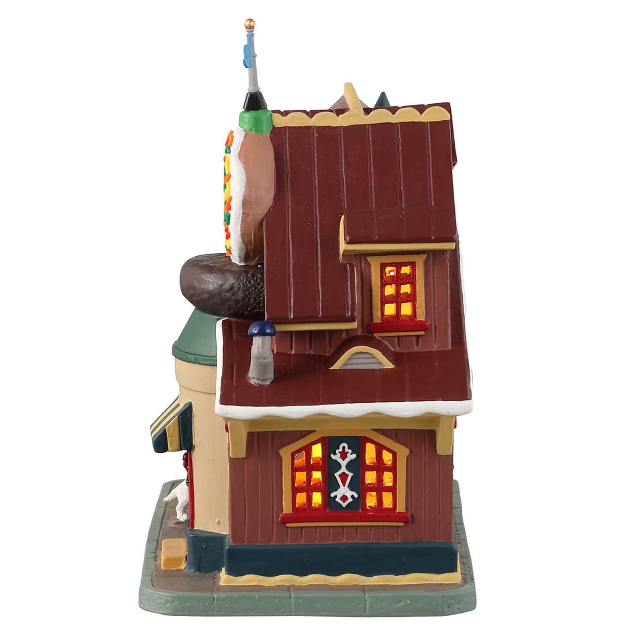 Lemax Pastry and Cafeteria di Danny for Christmas Village - 20x19.3x11.5 cm