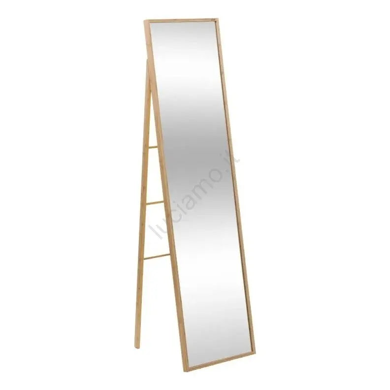 Bodenspiegel aus Bambus 160x41 cm