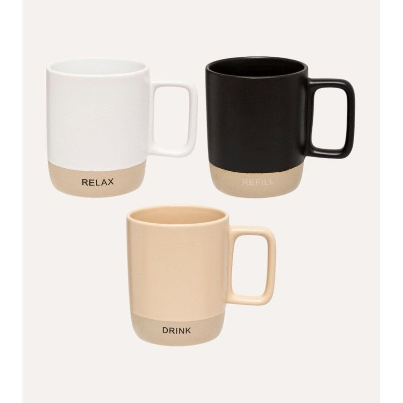 Mug Luca 50 cl ceramic assorted colours