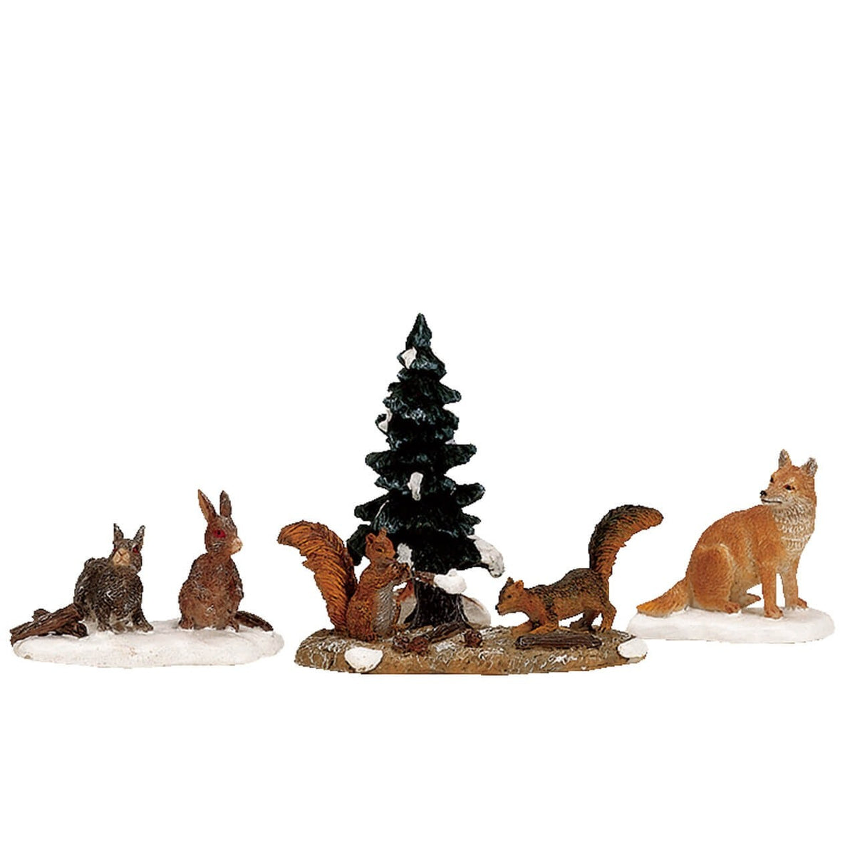 Lemax Woodland Animals H6 cm, set da 4