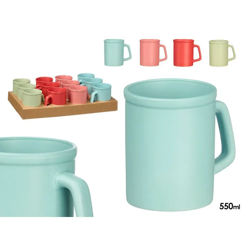 Jarra 550 ml colores surtidos