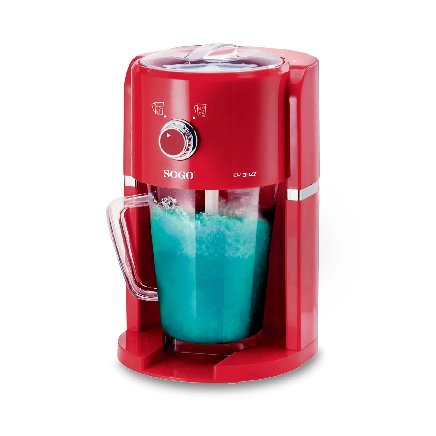 30W red granita and ice crusher machine