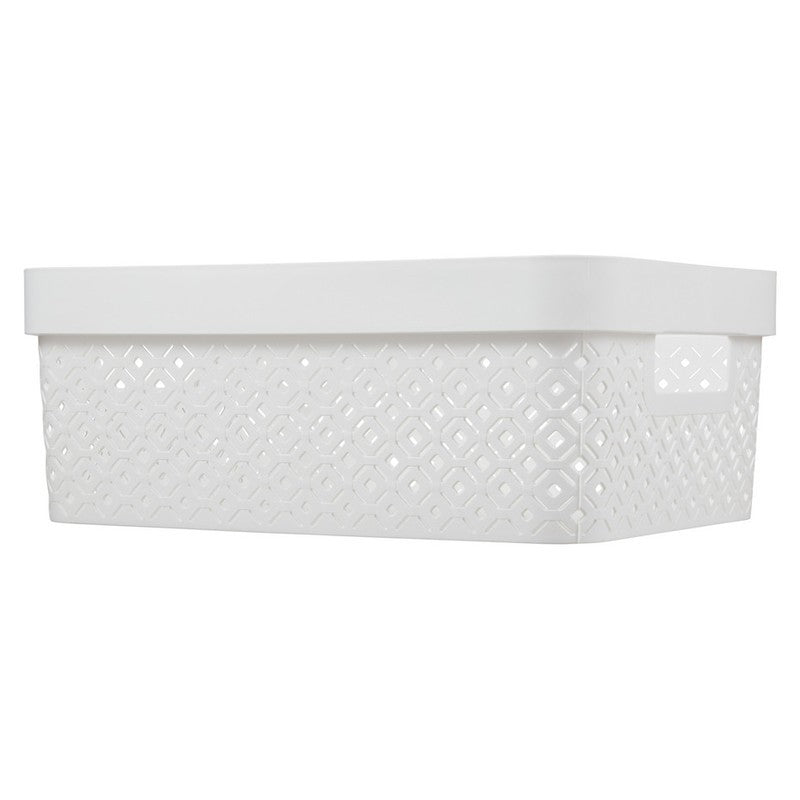 Curver Terrazzo container white 11l cm 26x35.5x13.6 h