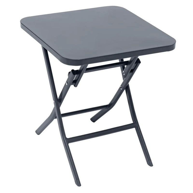 Mesa de centro plegable Greensboro grafito 40x40x45h cm