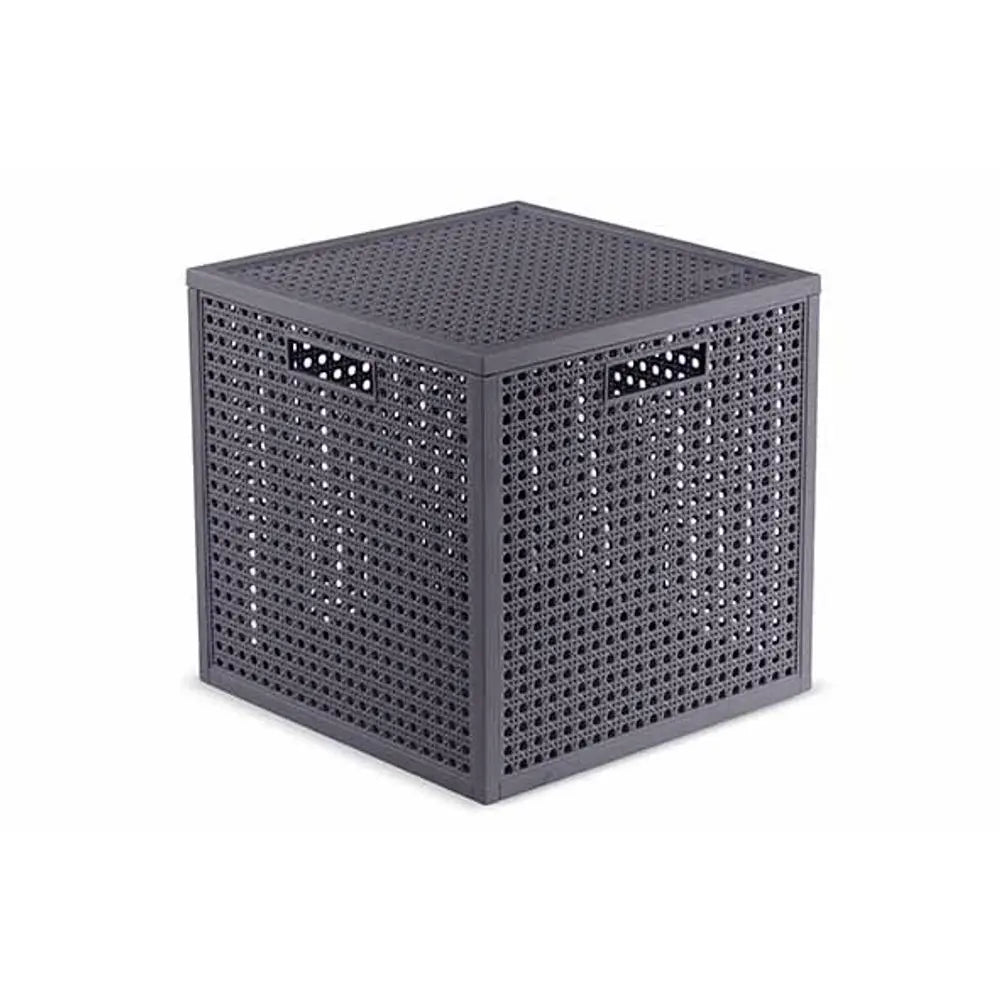 Curver Kaya basket blue gray cube 19l cm 28x28x28 h
