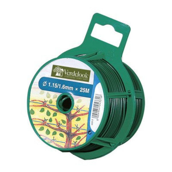 Bobina de alambre de hierro plastificado Ø 0,08 mm