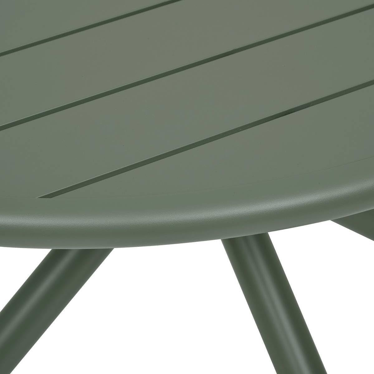 Nebullia 4-Sitzer-Gartentisch Ø 105 x75h Lorbeergrün