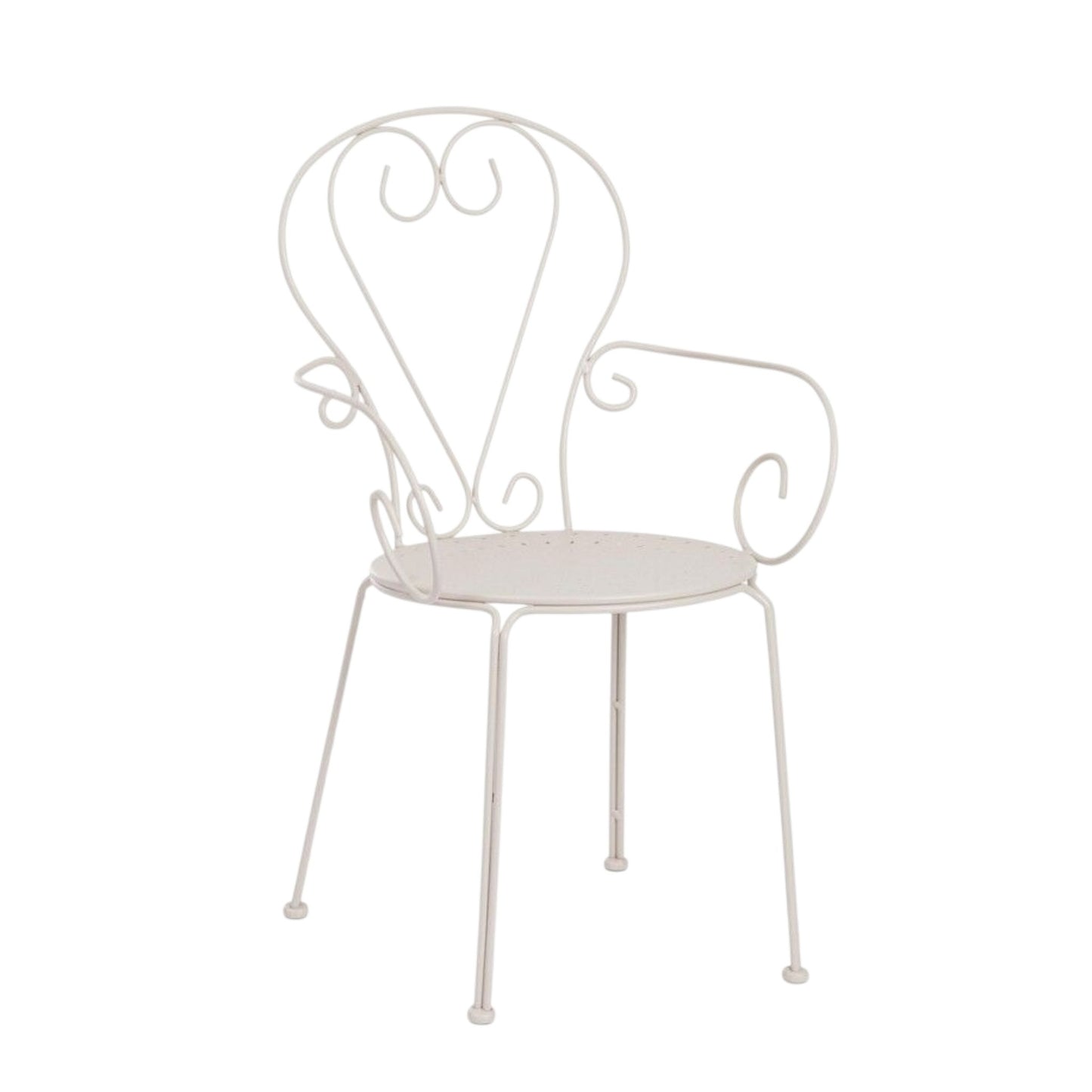 Silla Etienne gris con reposabrazos 49x49x89h cm