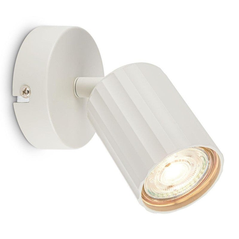 Adjustable white GU10 Skaft spot 8 x 8 x 12.5 cm