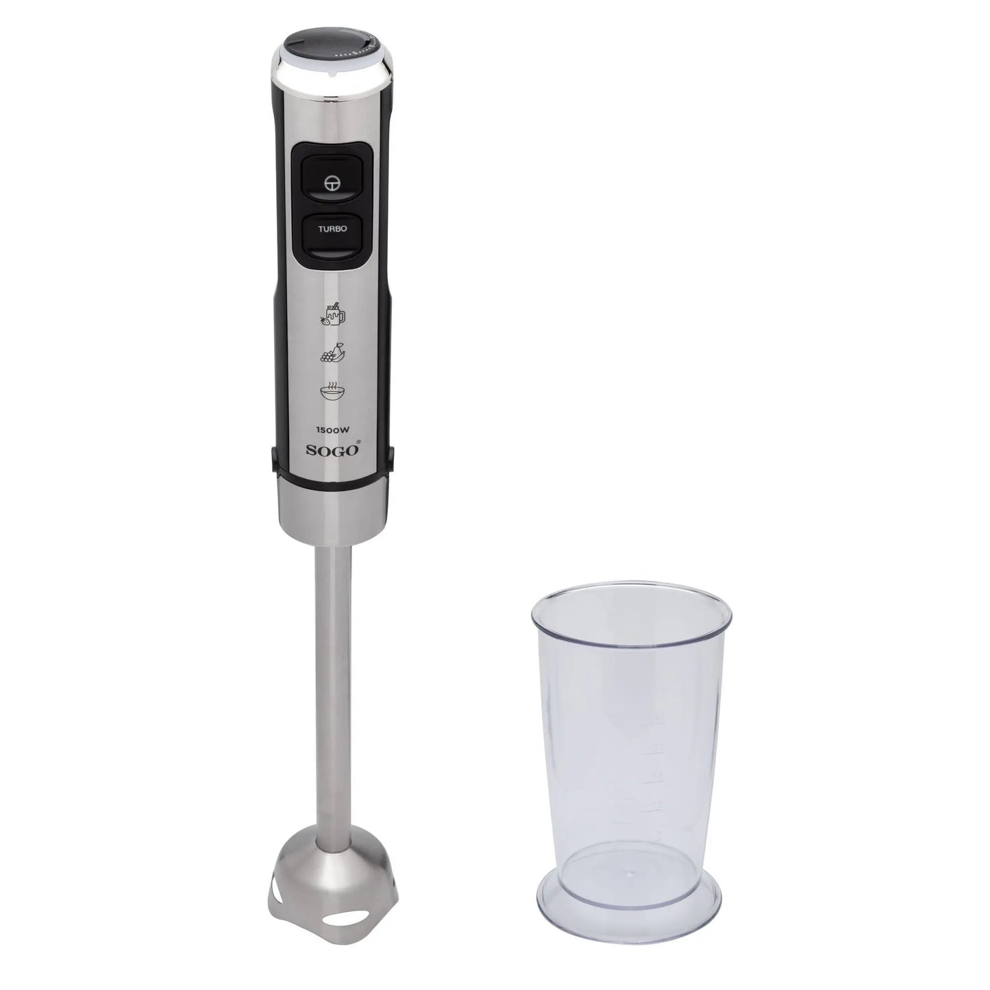 1500W stainless steel immersion blender